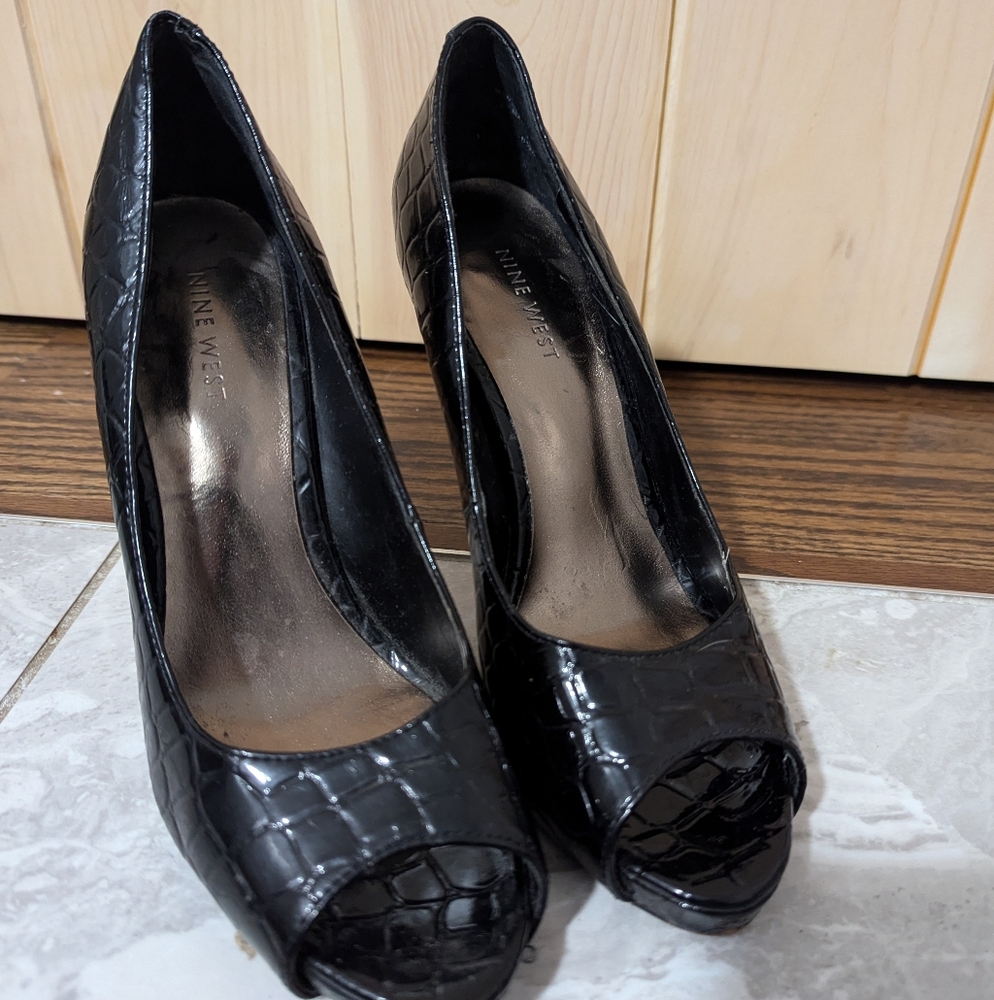 Nine West Peep Toed Heels
